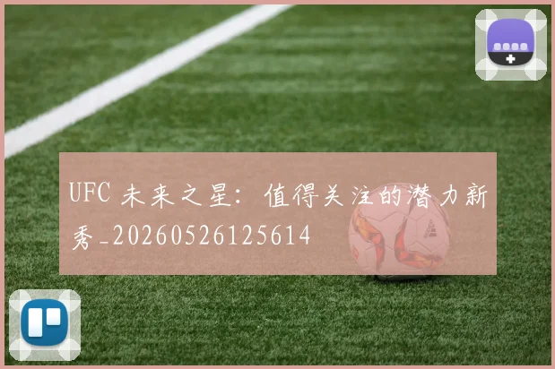 UFC 未来之星:值得关注的潜力新秀_20260526125614